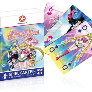 Mazzo di carte da gioco Sailor Moon Anime Manga