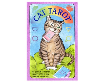 Cat Tarot deck + 1 card tarot blind reading • 78 cards, tarot deck, oracle tool, tarot tool, divination tool