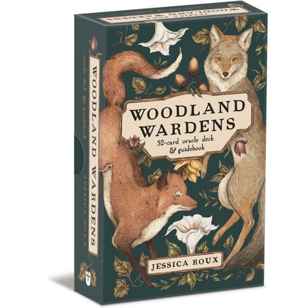 Woodland Wardens Orakeldeck + 1 Karte blindes Tarotlesen • 52 Karten, Orakeldeck, Orakelwerkzeug, Tarotwerkzeug, Weissagungswerkzeug