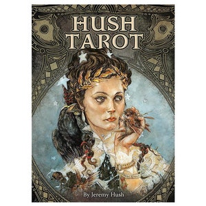 Hush tarot deck 1 card tarot blind reading 78 tarot cards, tarot deck, tarot tool, esoteric tool, divination tool image 1