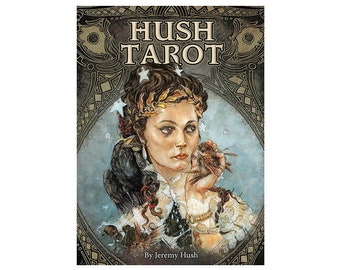 Hush tarot deck + 1 card tarot blind reading • 78 tarot cards, tarot deck, tarot tool, esoteric tool, divination tool