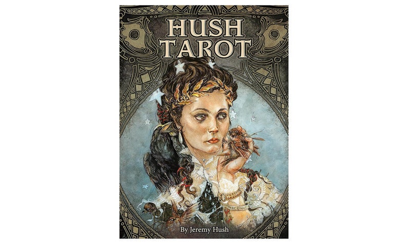 Hush tarot deck 1 card tarot blind reading 78 tarot cards, tarot deck, tarot tool, esoteric tool, divination tool image 1
