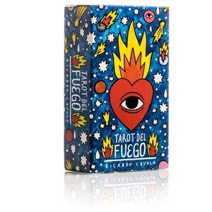 Tarot Del Fuego tarot deck + blind tarot reading • 78 tarot cards, tarot cards deck, cartomancy, tarot, divination, esoteric tool