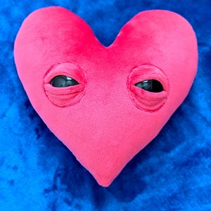 Weird Heart Shaped Stuffed Plush