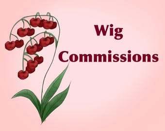 cosplay wig commissions