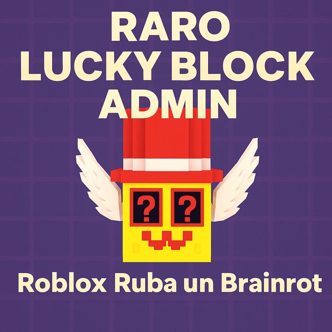 Roblox ブレインロットを盗む - レアラッキーブロック管理者 - デジタル配信 - Etsy 日本