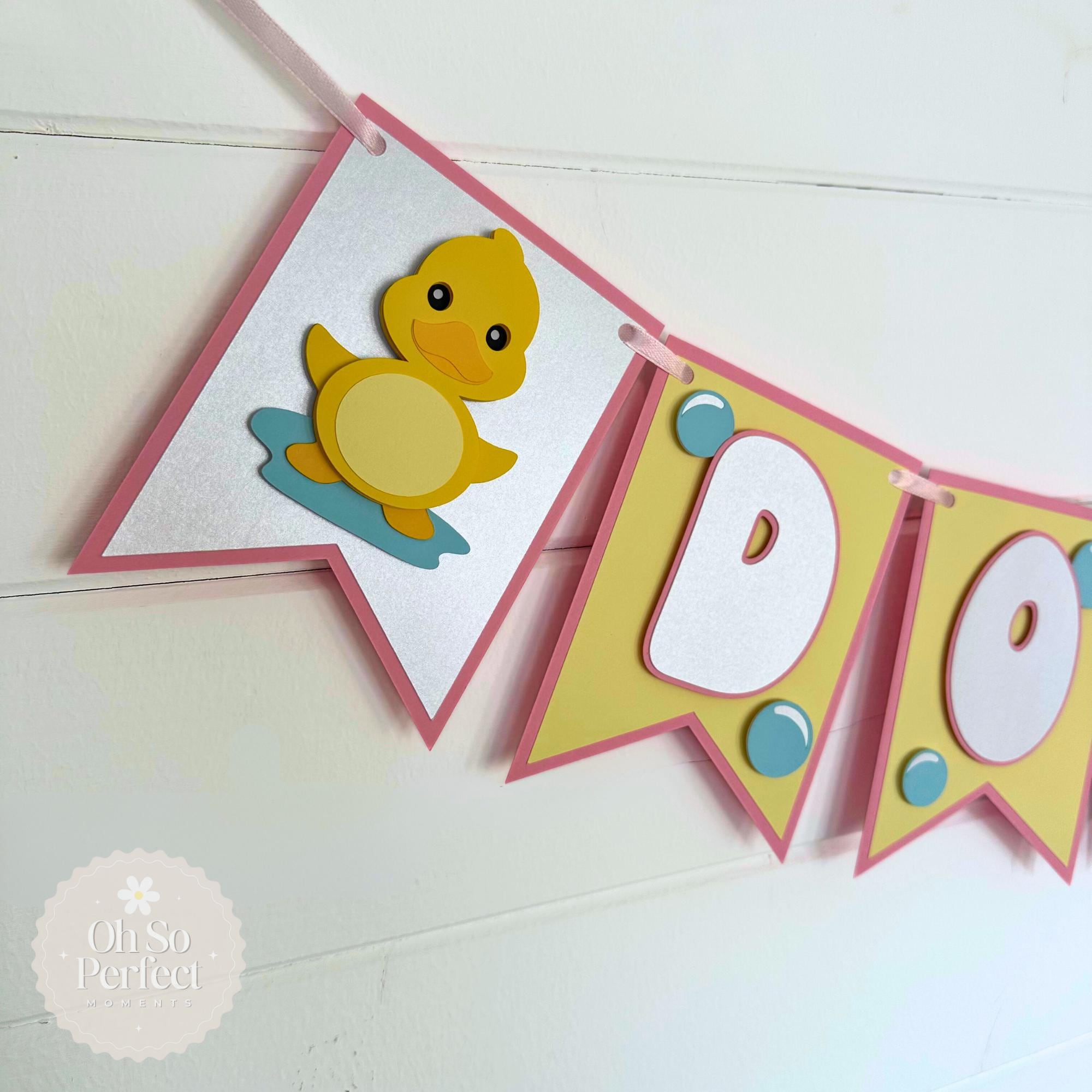 Duck Bunting Banner | Personalised Party Decorations - Etsy
