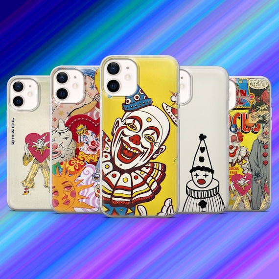 Clown Phone Case Circus Clowncore Cover - iPhone 17, 16, 15, 14 ,13 , 12, Samsung S25FE, S24, S23, S22, A17, A16, A56, Pixel10, 9pro - Etsy Clown Phone Case Circus Clowncore Cover - iPhone 17, 16, 15, 14 ,13 , 12, Samsung S25FE, S24, S23, S22, A17, A16, A56, Pixel10, 9pro - Etsy