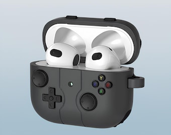 Controller AirPod Case: 3D Gamepad Silicone Protective Cover