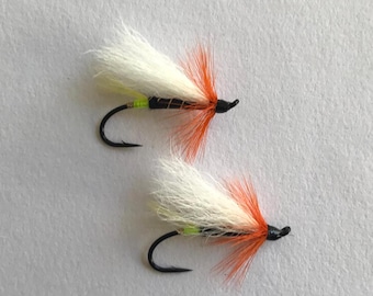 White Thunder and Lightning - Atlantic Salmon Flies - 2 Pack Combo