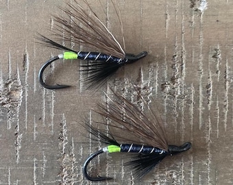 Green Butt Moose - Atlantic Salmon Flies - 2 Pack Combo