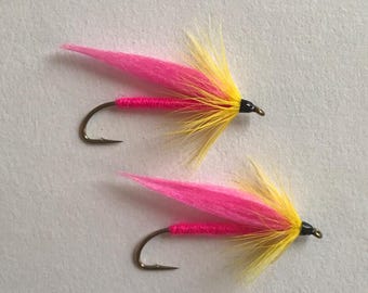 Red Cardinal - Salmon and Trout Streamer Flies - 2 Pack Combo