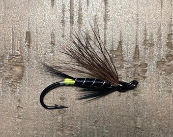 Green Butt Moose, A Traditional Newfoundland Atlantic Salmon Fly