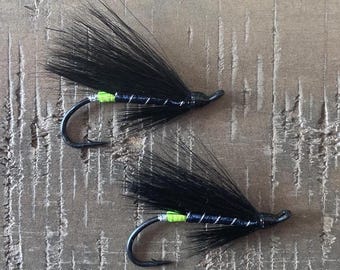 Black Bear Green Butt - Atlantic Salmon Flies - 2 Pack Combo