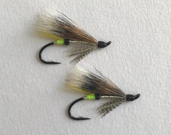 Silver Grey - Atlantic Salmon Flies - 2 Pack Combo