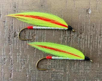 Electric Mickey Finn - Salmon and Trout Streamer Flies - 2 Pack Combo