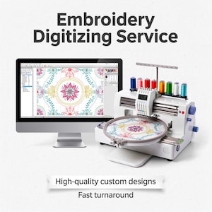 Digitalizzazione del ricamo del logo personalizzato: conversione dei file PES, DST, JEF