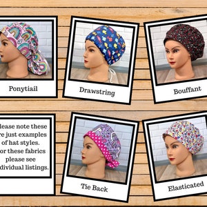 Crafty Box Creations Scrub Hat Premium Fabric