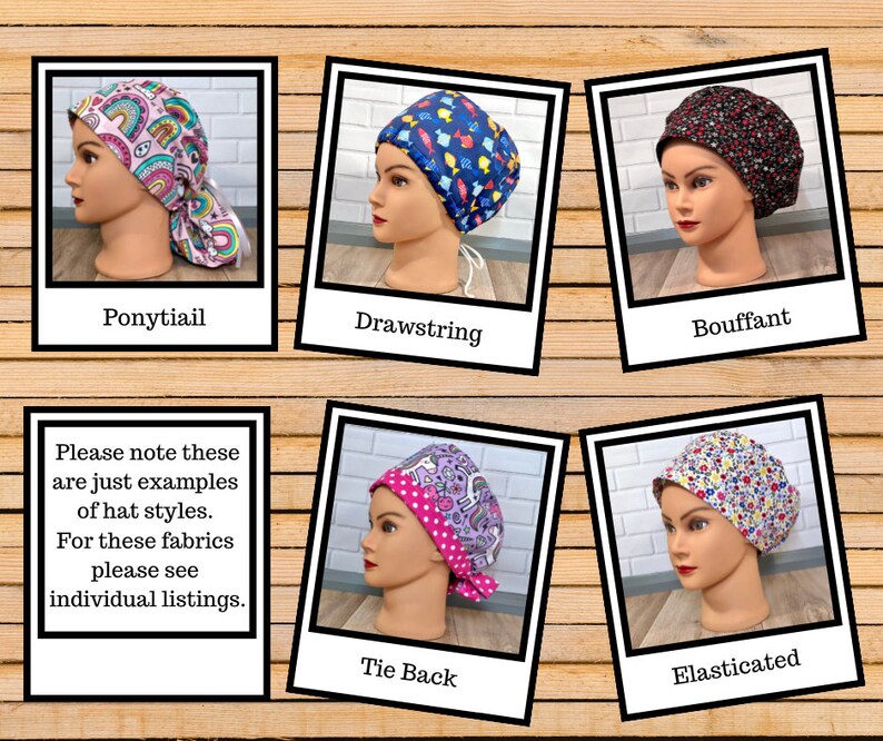 Crafty Box Creations Scrub Hat Premium Fabric