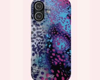 Nebula Pop | Blue Purple Pink Phone Case | iPhone & Samsung Cover | Glossy or Matte Finish | Cool Girl Aesthetic