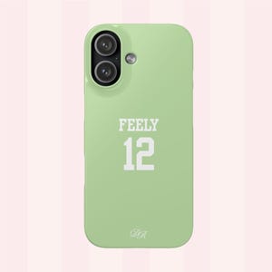 Boys of Tommen, Feeling 12, Patrick Feely, Green Phone Case, iPhone & Samsung Cover, Glossy or Matt Finish