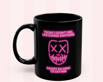 God of War Inspired Mug | Eli King Black Mug | Mrs. King Ceramic Cup | God of Legacy Series | Dark Romance Books Aesthetic