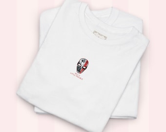 Nightfall Inspired Tee | Will s Little Trouble Embroidery | Devil's Night Cotton Shirt | Dark Romance Book Aesthetic