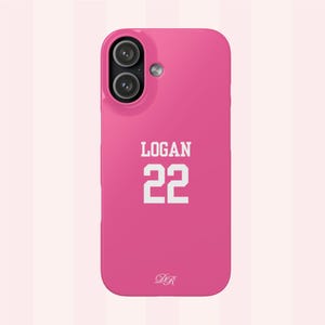 Off-Campus, The Mistake, John Logan 22, Pink Phone Case, iPhon & Samsung Cover, Glossy or Matt Finish