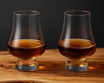 Premium Crystal Whiskey Glass Set – 250ml Lead-Free Clear Tumblers for Scotch, Bourbon & Spirits – Luxury Barware Gift (2pcs)