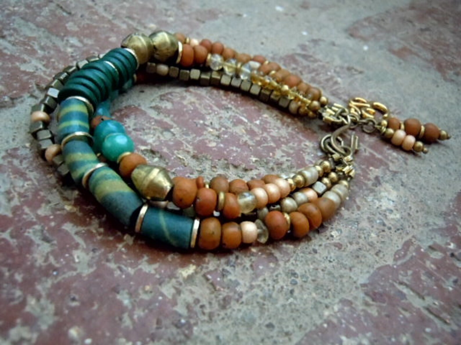 RESERVED FOR BETTY / Gypsy Bracelet / Bohemian Bracelet / Boho Etsy