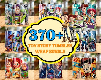370+ Toy Story Tumbler Wrap Bundle, Toy Story Sublimation Designs, 20 oz Toy Story Tumbler, Toy story Tumbler PNG, Cartoon Tumbler Wrap