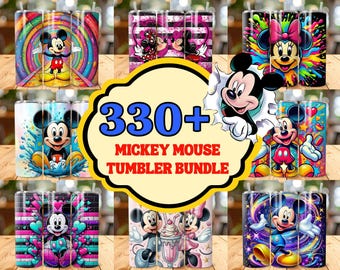 330+ Mickey Mouse Tumbler wrap Bundle, Mickey Mouse Sublimation, 20 oz Minnie Tumbler, Mickey Cartoon PNG, Mickey Tumbler Designs, Mickey.