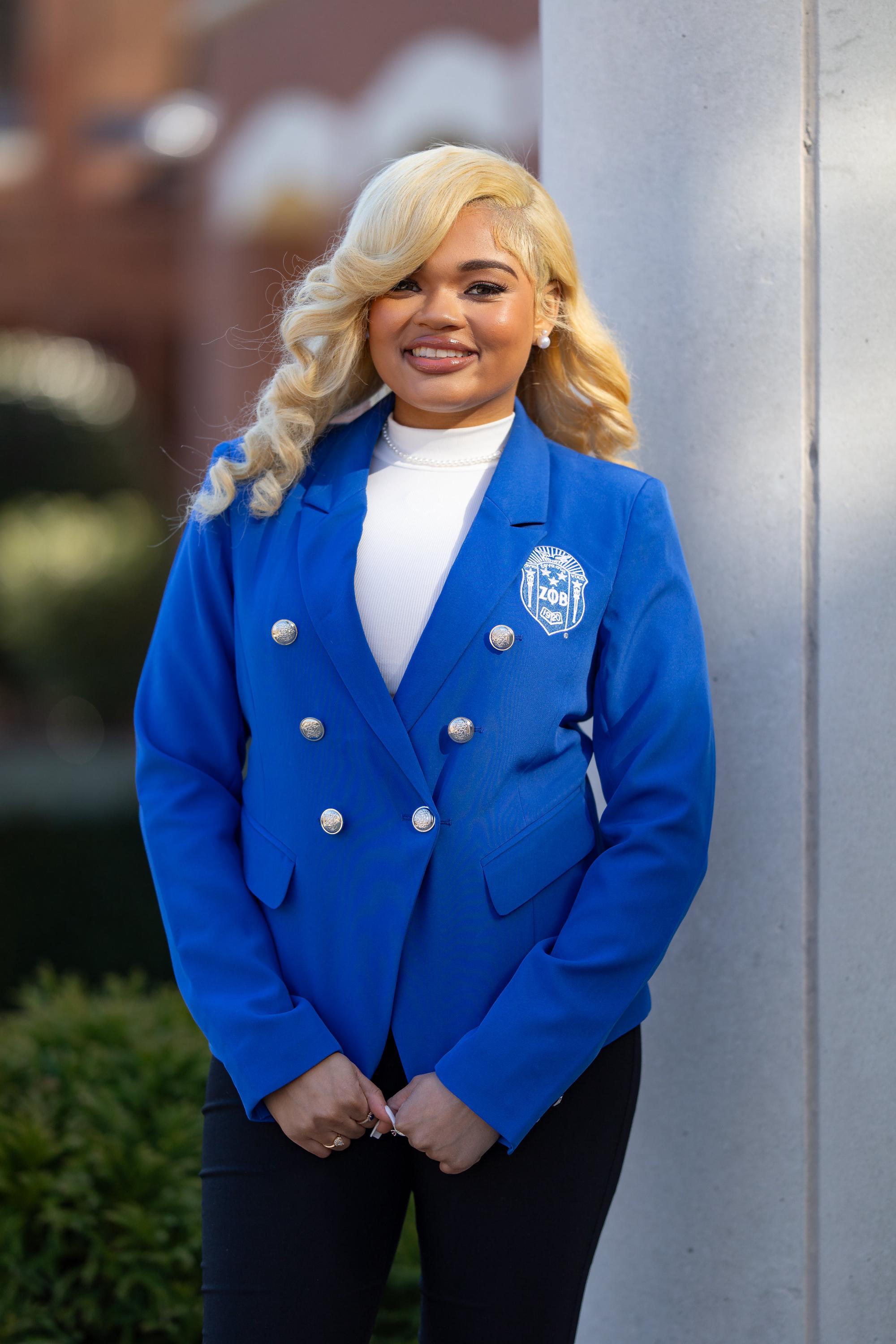 dress blue marine uniform Xander Xiao Amsterdam Royal Blue Tuxedo Jacket (Separates) XL Slim main image 1