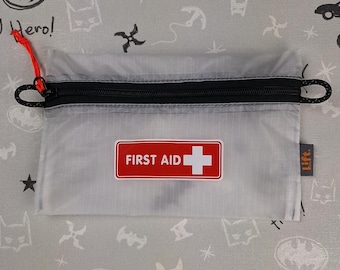 Portable First Aid Zipper Pouch for Emergencies - Lightweight Design