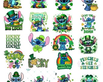 S.T. Pinches Stitch PNG, diseño de camiseta del Día de San Patricio (descarga digital)