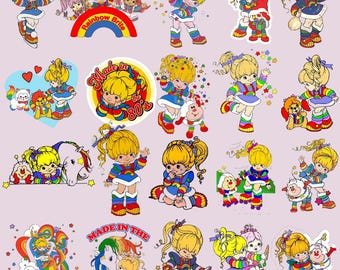 80er Jahre Zeichentrickfigur PNG Bundle | cilpart bundle (digitaler Download)