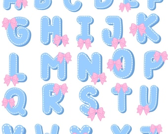 Alfabeto floral PNG, letras iluminadas (descarga digital)