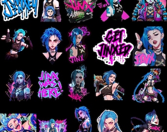 Jinx Graffiti Clipart Bundle (digitaler Download)