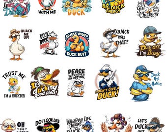 Lustiges Duck Bruh Zitat PNG | Sarkastische Meme Art (Digitaler Download)