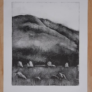 Kamienny krąg Castlerigg i monotyp Blencathra, pogańska sztuka jeziorna