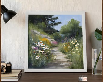 Wildblumenspur