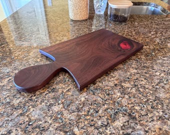 Walnut Charcuterie & Cheese Board with Handle