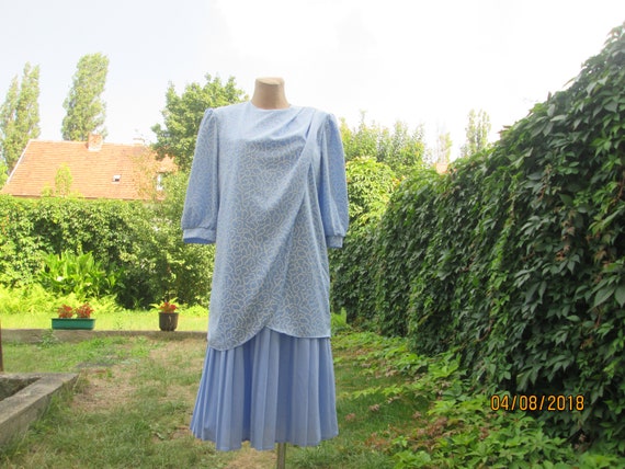 Pleated Dress / Pleated Dress Vintage / Size EUR46
