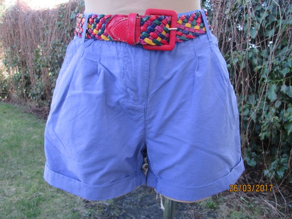 Cotton Violet Shorts / Shorts Vintage / Cotton Sho
