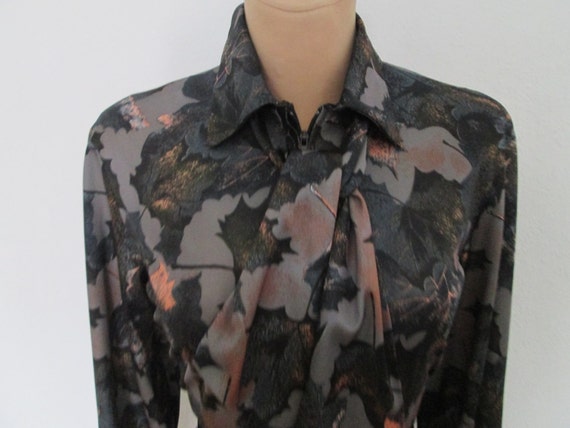 Dress Vintage / Size EUR42 / UK14/ Zipper in Front