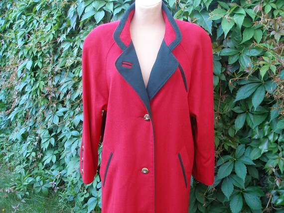 Soft Woolen Coat / Womens Wool Coat / Coat Vintag