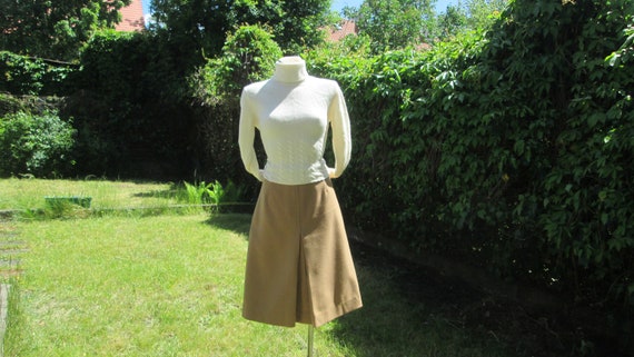 Woolen Skirt / Wool Skirt / Skirt Vintage / Size E