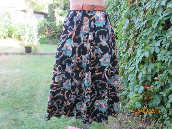 Full Skirt Pockets / Skirt Vintage / Full Skirt /