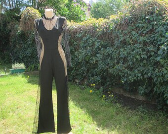 Sexy Black Jumpsuit - Etsy