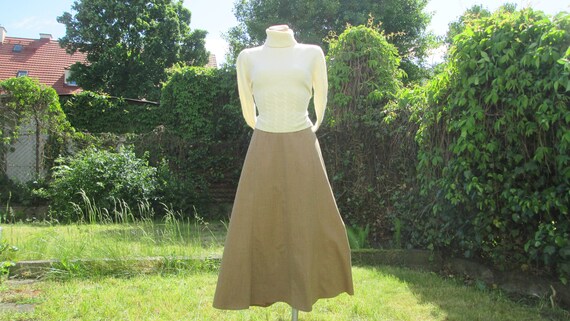 Long Wool Skirt / Woolen Skirt / Wool Skirt / Wool